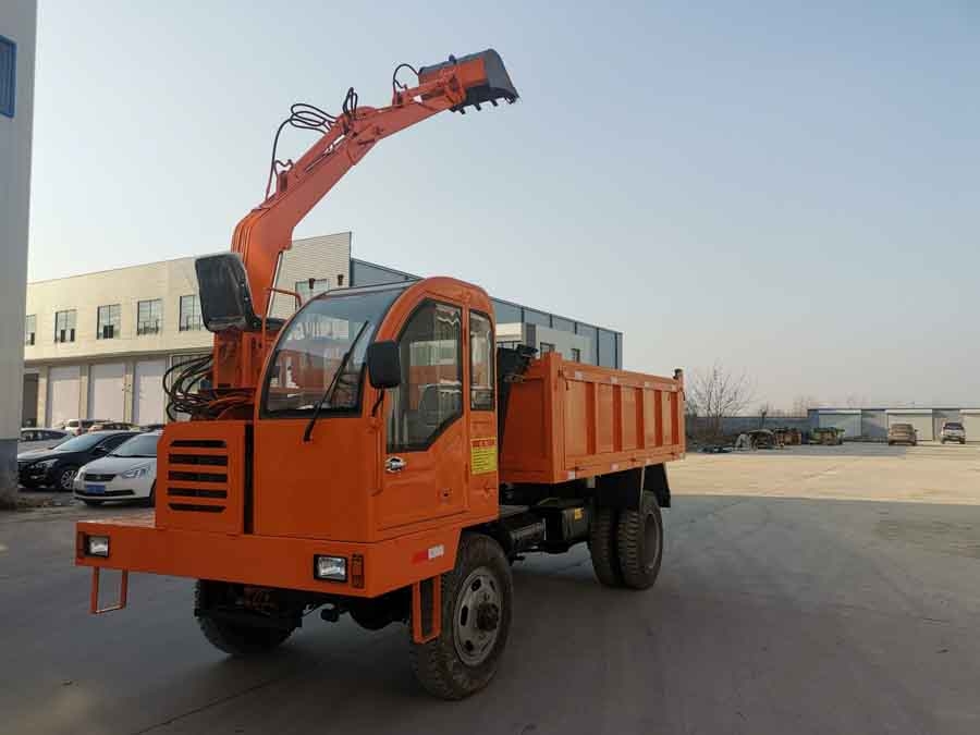 隨車挖運(yùn)輸車